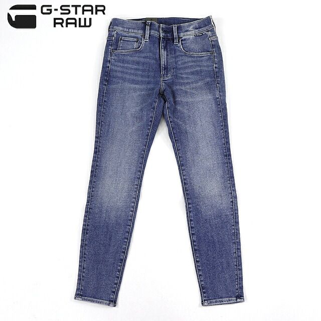 ジースターロゥ G-STAR RAW レディース スキニージーンズ 3301 SKINNY WMN ブルー系（サイズ/W25L28/W26L28）gs0052