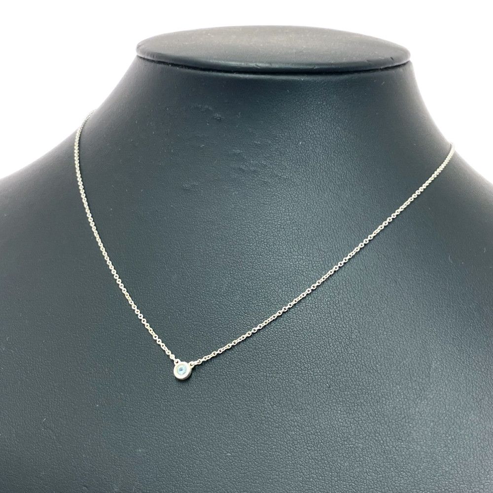 中古】TIFFANY&Co. ティファニー シルバー バイザヤードネックレス 1.6