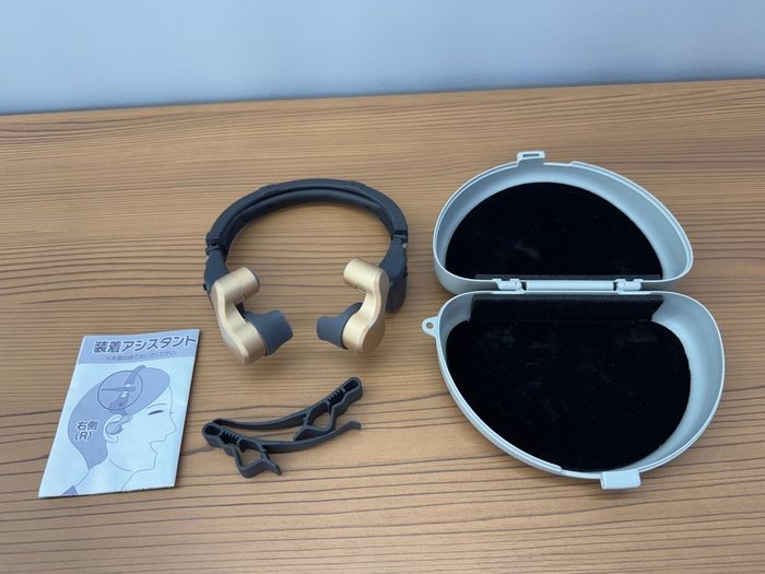 ジャンク きこえるホン ES-800KU ヘッドホン型集音器 - メルカリ