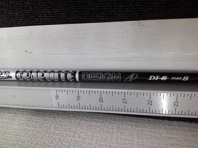 中古 シャフト グラファイトデザイン Tour AD DI-6 Black（S） スリクソン用スリーブ 44インチ/S/0[1218]■松山店