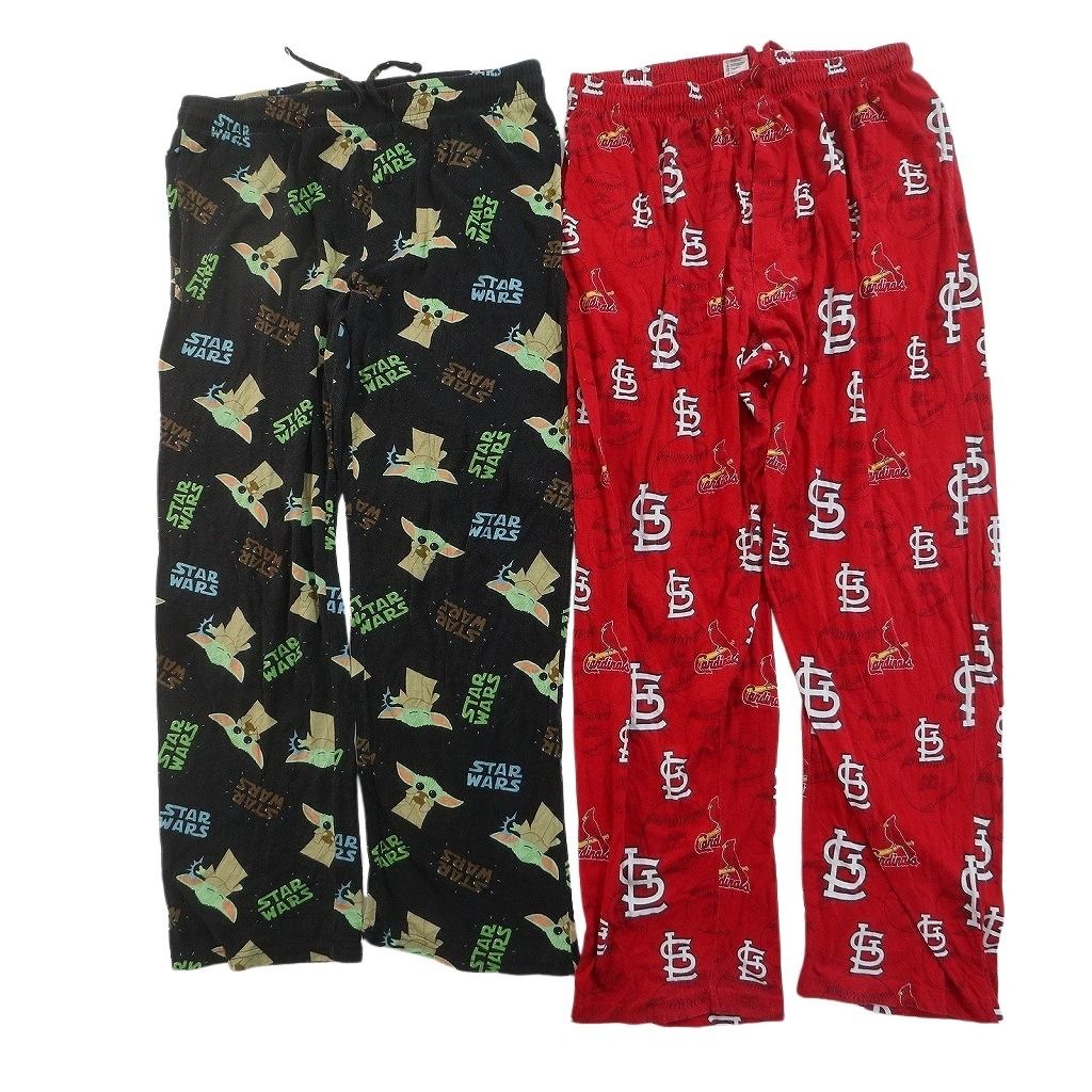 古着卸 まとめ売り パジャマパンツ 8枚セット ( ユニセックス ) ディズニー スターウォーズ スパイダーマン 中古 古着 NF4312 古着卸 まとめ売り パジャマパンツ 8枚セット ( ユニセックス