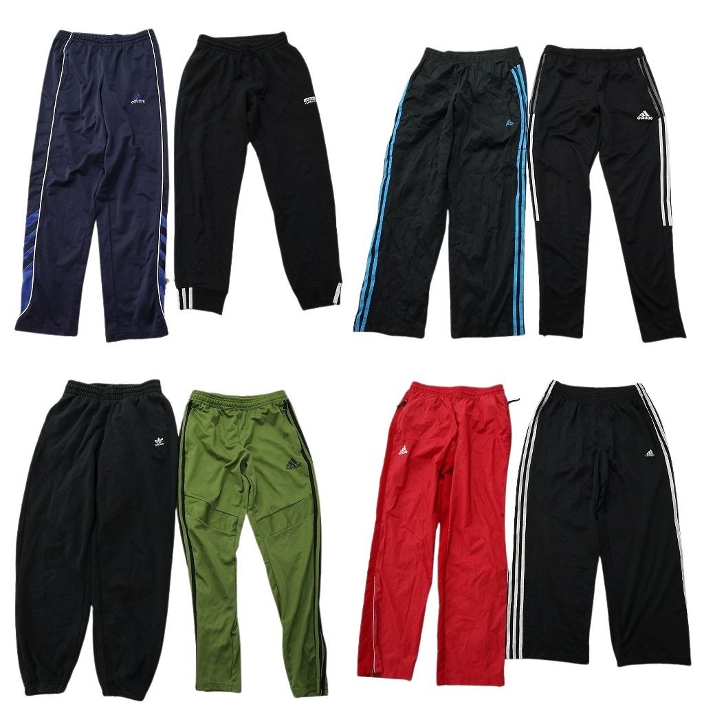 古着卸 まとめ売り アディダス パンツ 8枚セット ( メンズ S/M