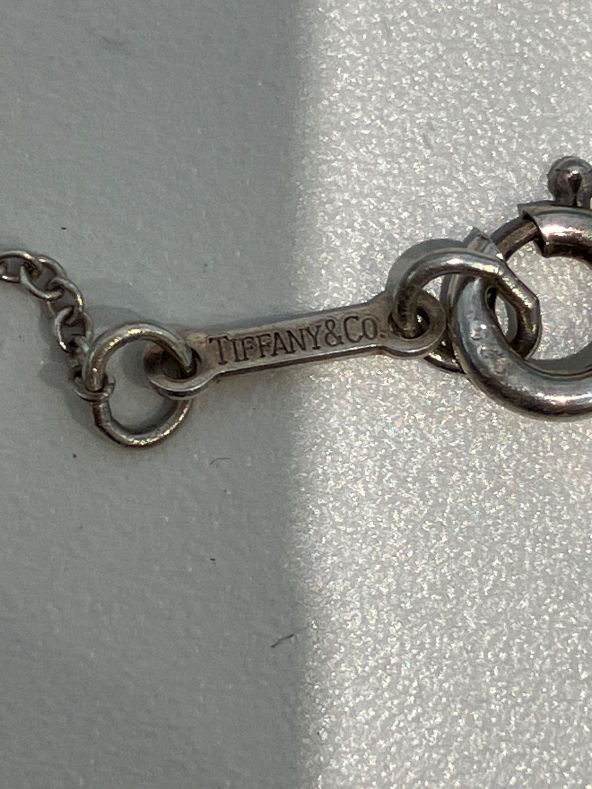 美品✨️ ティファニー ネックレス ビーン 925 スターリングシルバー