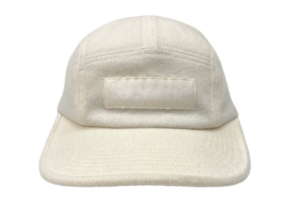 シュプリーム SUPREME 24AW Wool Camp Cap ウール キャンプ キャップ Box Logo ジェット ハット 帽子 白 帽子 メンズ帽子 キャップ 刺繍 ホワイト 104H-114 7,700円