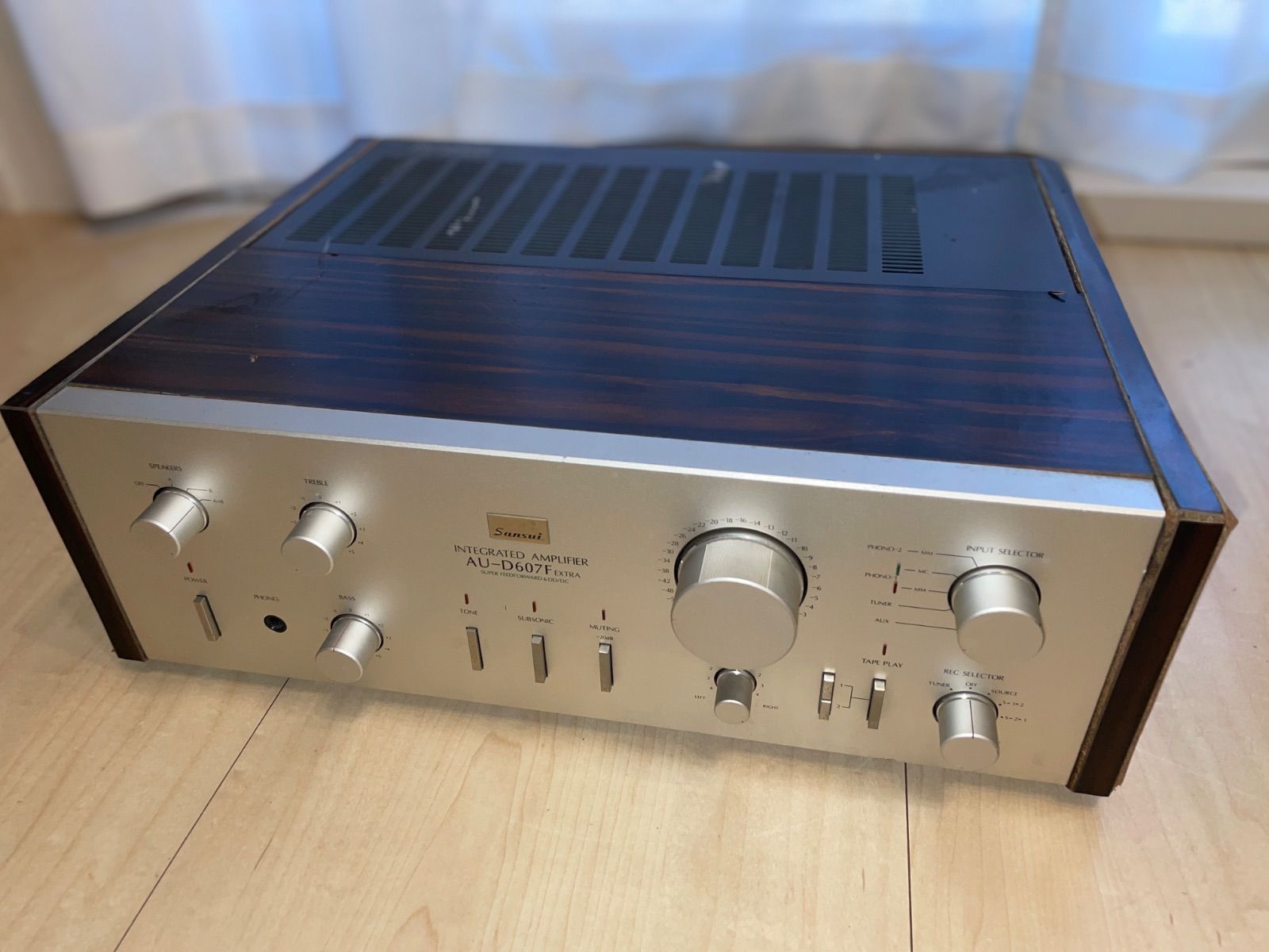 SANSUI サンスイ 山水 プリメインアンプ AU-D607F EXTRA 80W+80W