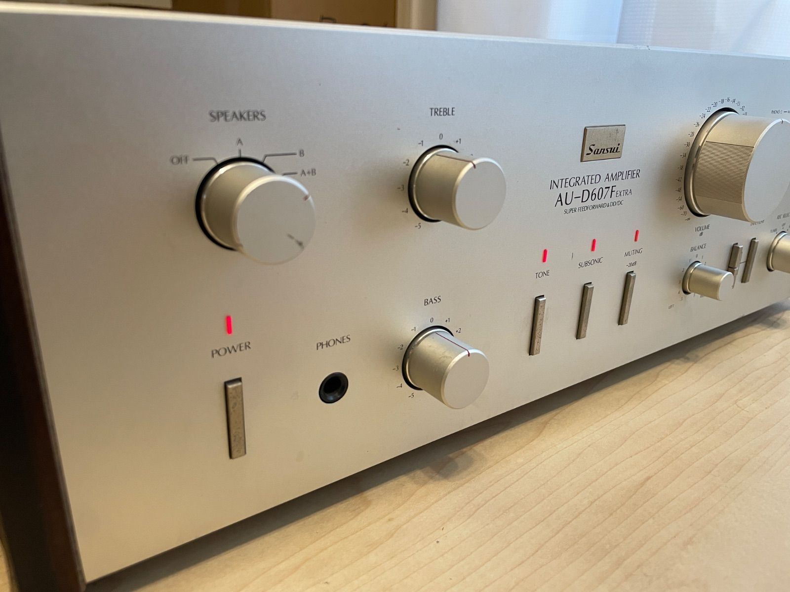 SANSUI サンスイ 山水 プリメインアンプ AU-D607F EXTRA 80W+80W