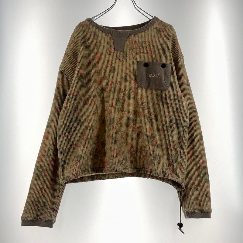 【中古品】 FAF エフエーエフ PACIS THERMAL HENLEY NECK 4121207 パチス サーマル ヘンリー ネック 長袖 トップス 【142-251130-aa-01-tei】