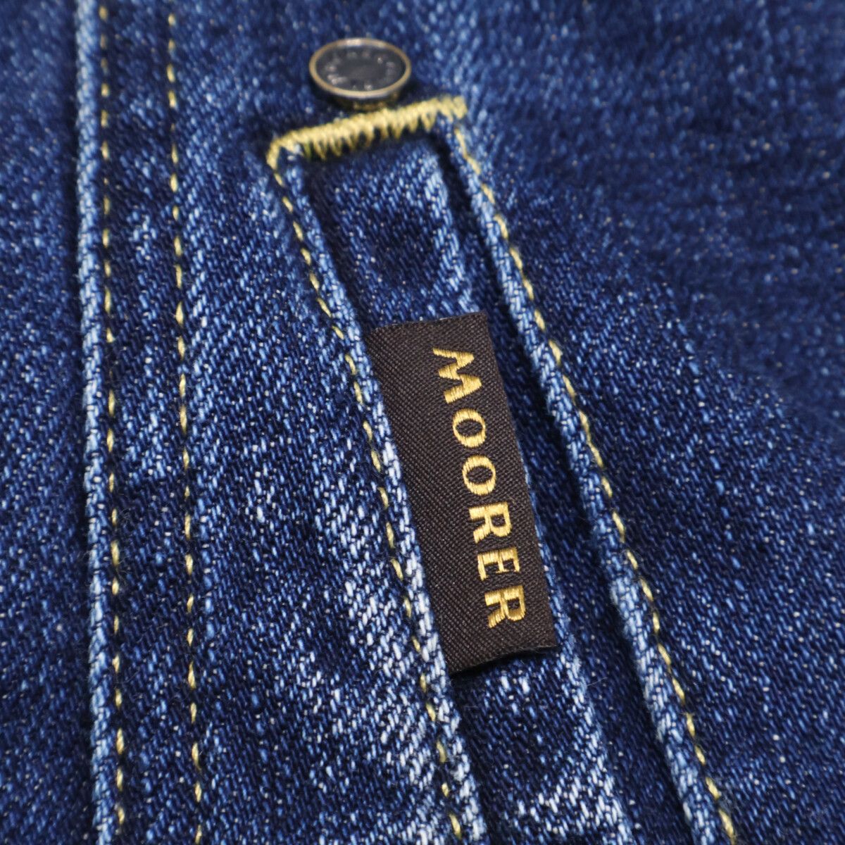 MOORER ムーレー 【美品】TABURNO-104 3rdデニム ダウンジャケット 46