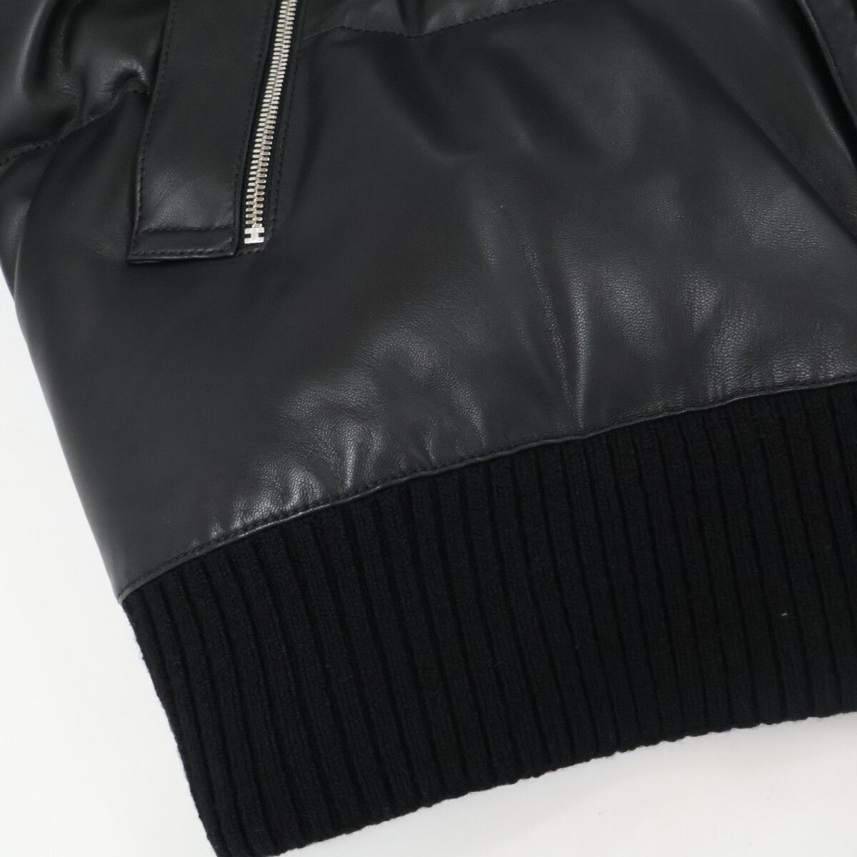 HERMES エルメス 美品 ラムスキン ダウンジャケット 50 - メルカリ