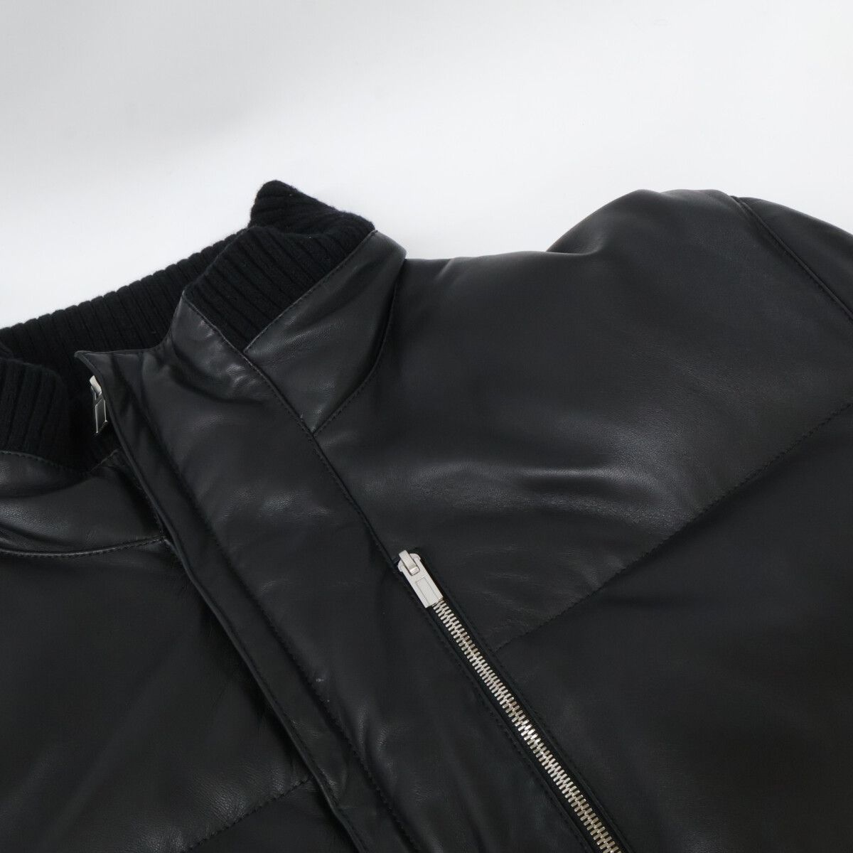 HERMES エルメス 美品 ラムスキン ダウンジャケット 50 - メルカリ