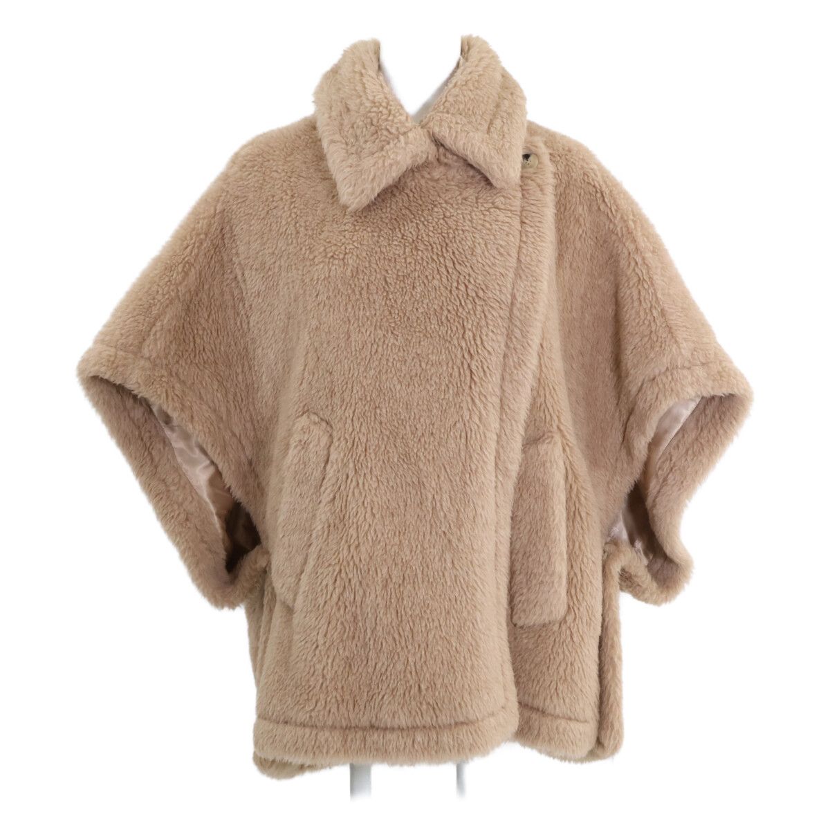Max Mara マックスマーラ 23473620336 テディベア ケープ UNICA - メルカリ