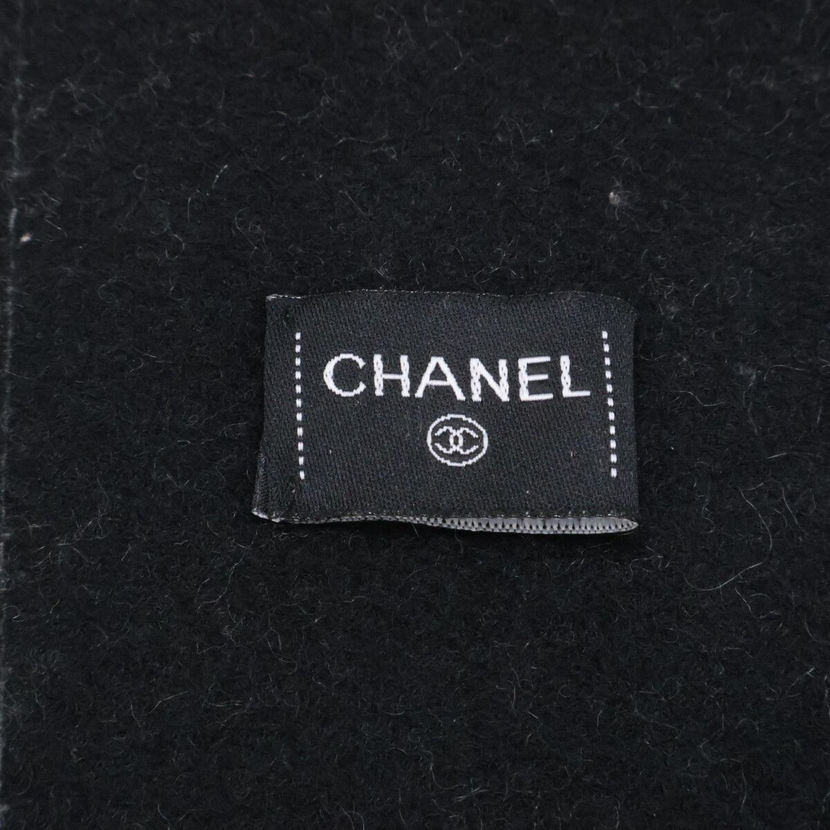 CHANEL シャネル ココマーク カシミヤ 大判ショール/ブランケット