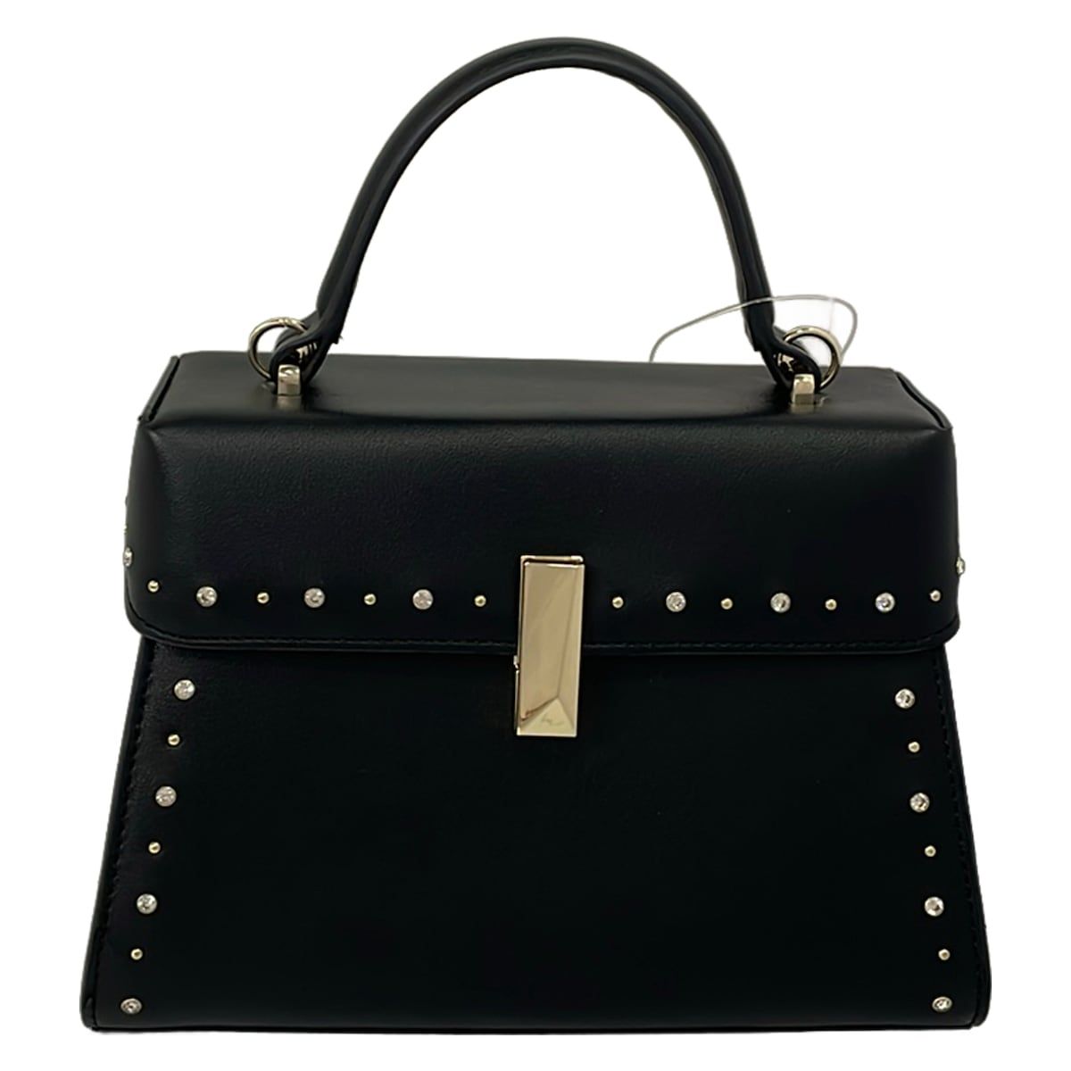 CELFORD(セルフォード) ハンドバッグ美品 リュタン 黒 ラインストーン 