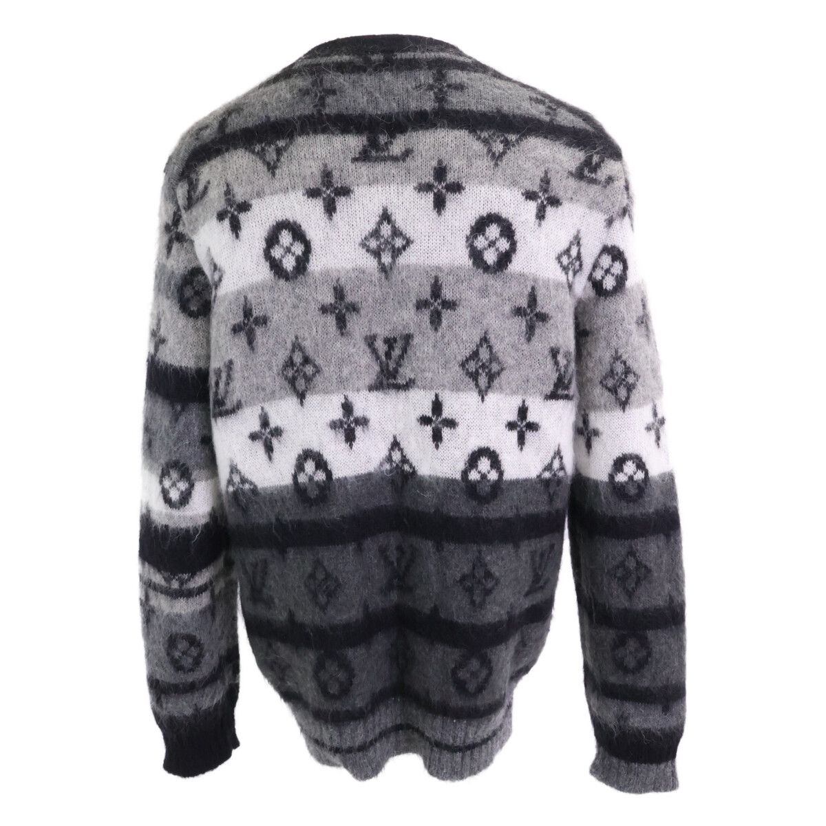 LOUIS VUITTON ルイヴィトン 【美品/国内正規/24年製】RM241MQ NE5 HQN46W モノグラム モヘア混 カーディガン M LOUIS VUITTON ルイヴィトン 【美品/国内正規/24年製】RM241MQ NE5