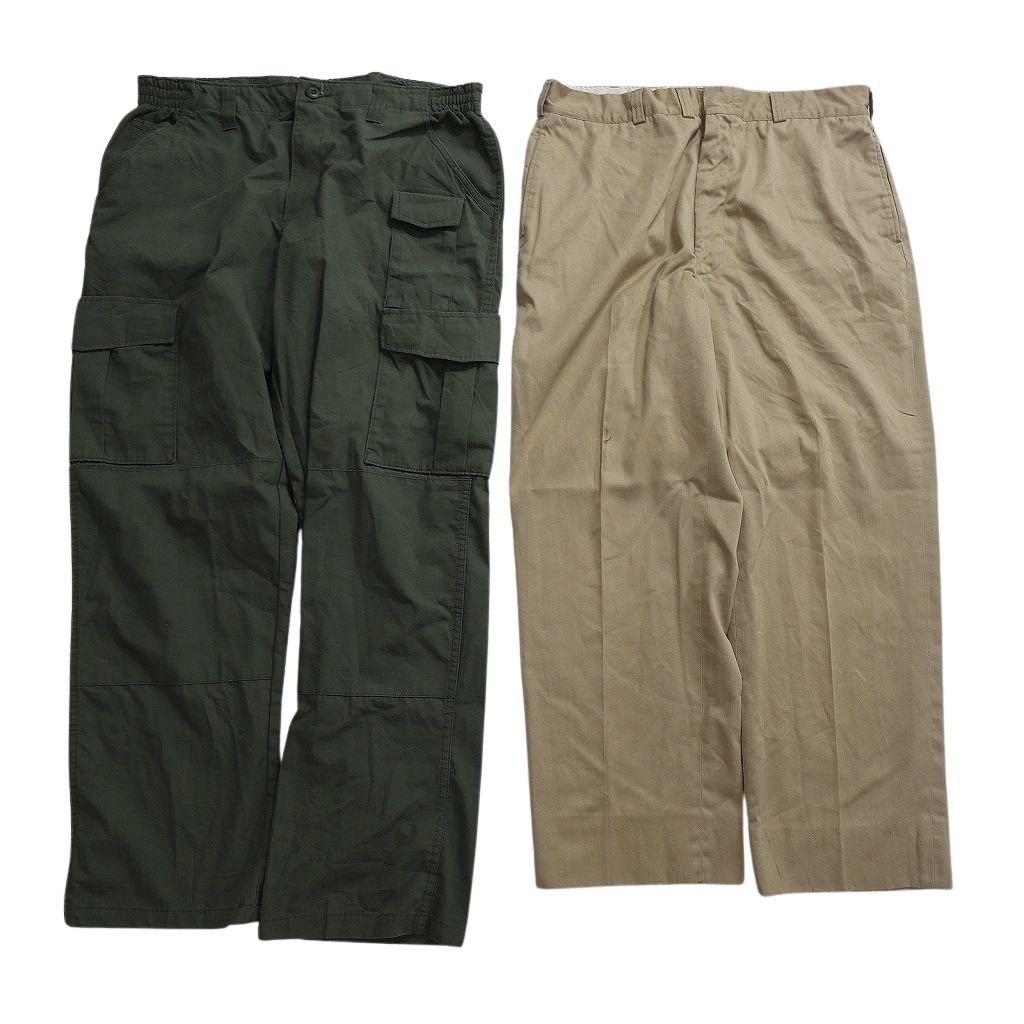 古着卸 まとめ売り ミリタリー ロングパンツ 8枚セット ( メンズ 38/40