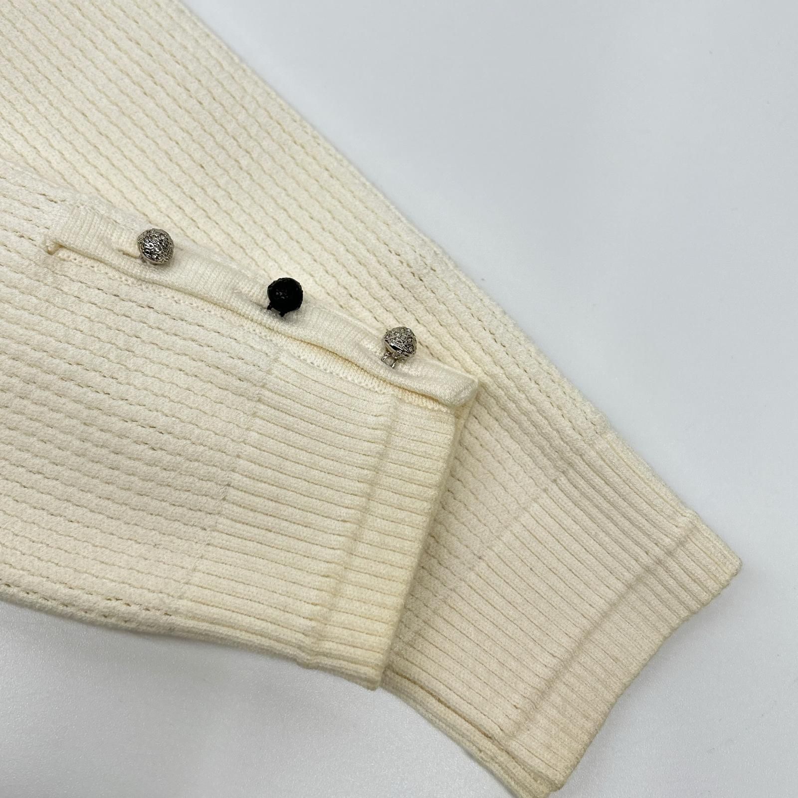 CHANELシャネル レースブルゾン ジャケット カーディガン2007年クルーズ CHANEL シャネル 07年クルーズコレクション 07C P30229K00331 ビジュー