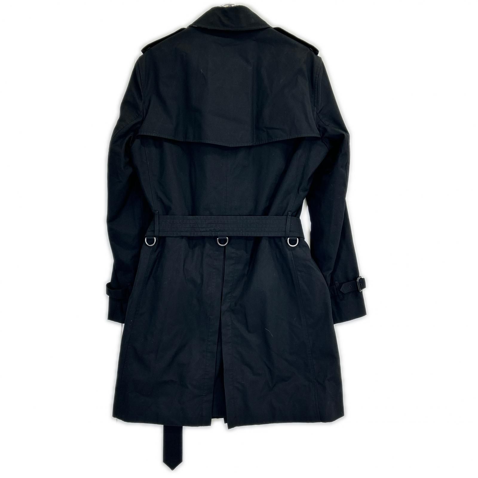 【送料込み】Burberry ブラック トレンチコート THE CHELSEA BURBERRY バーバリー ブラック THE CHELSEA チェルシー トレンチコート