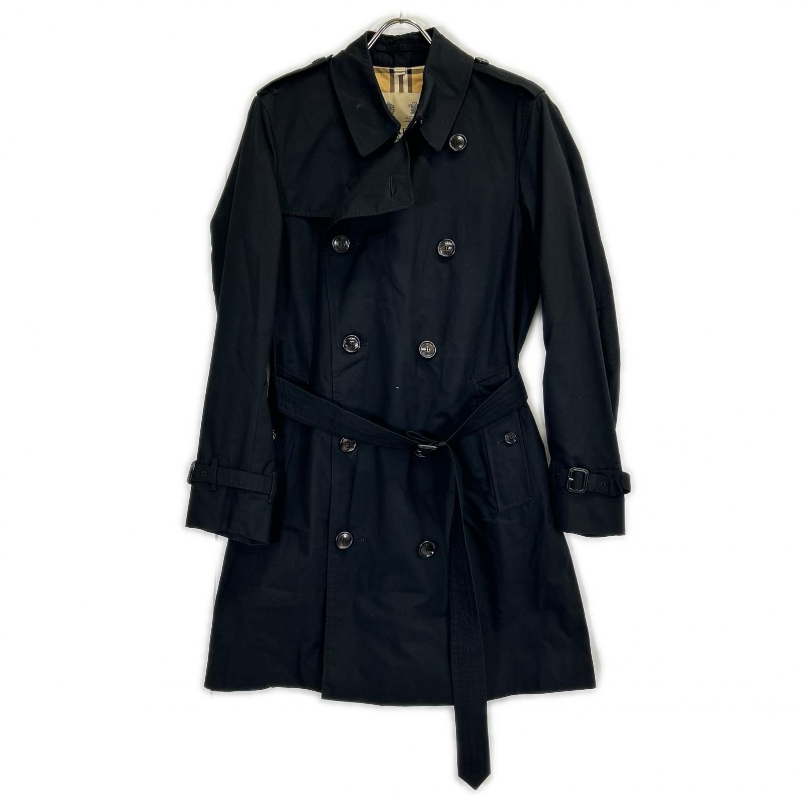 【送料込み】Burberry ブラック トレンチコート THE CHELSEA BURBERRY バーバリー ブラック THE CHELSEA チェルシー トレンチコート