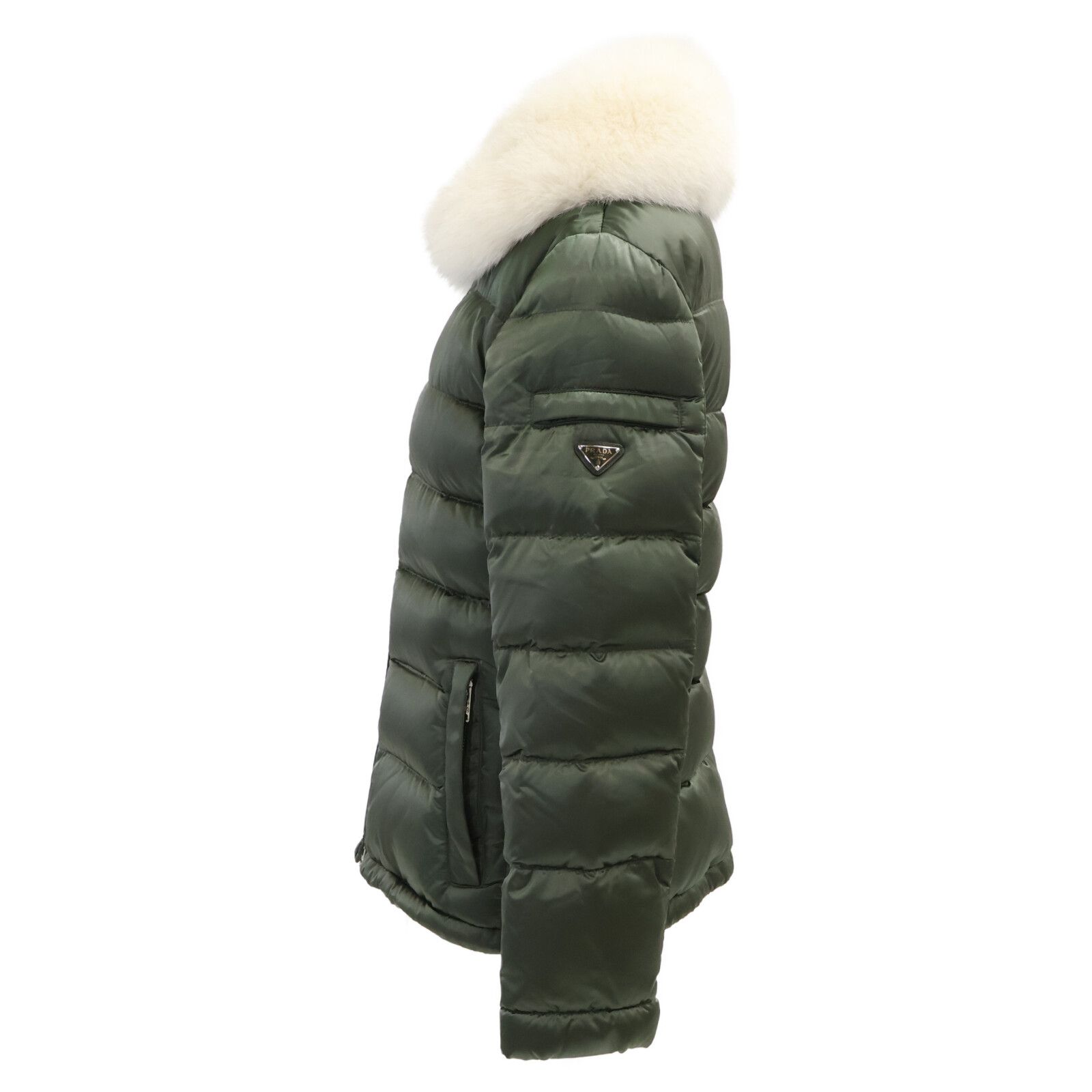 PRADA プラダ 【国内正規】28B061 フォックスファーカラー付