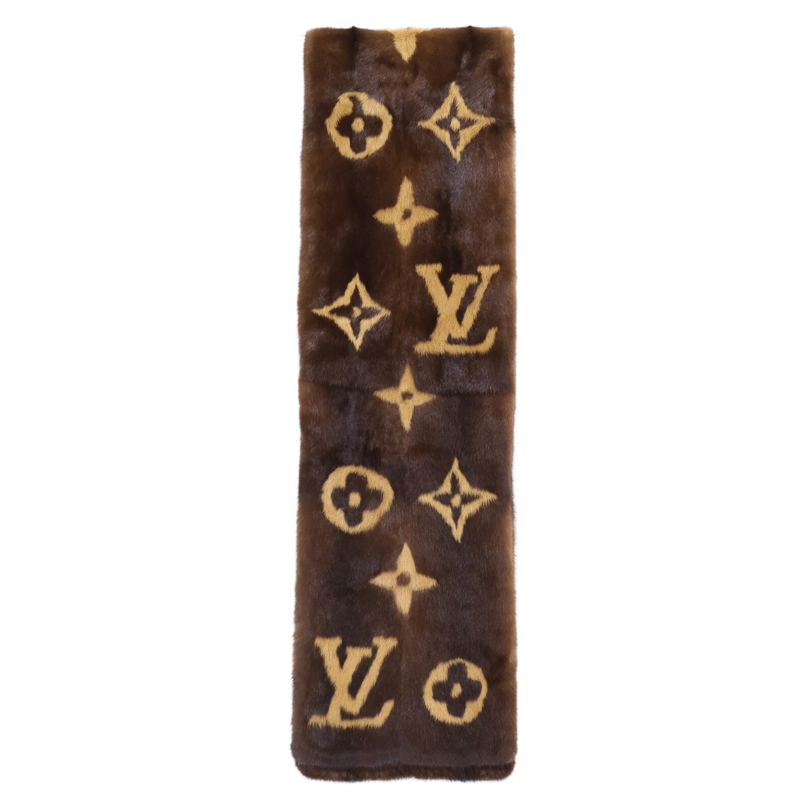 LOUIS VUITTON ルイヴィトン 美品 国内正規 モノグラム ミンクファー