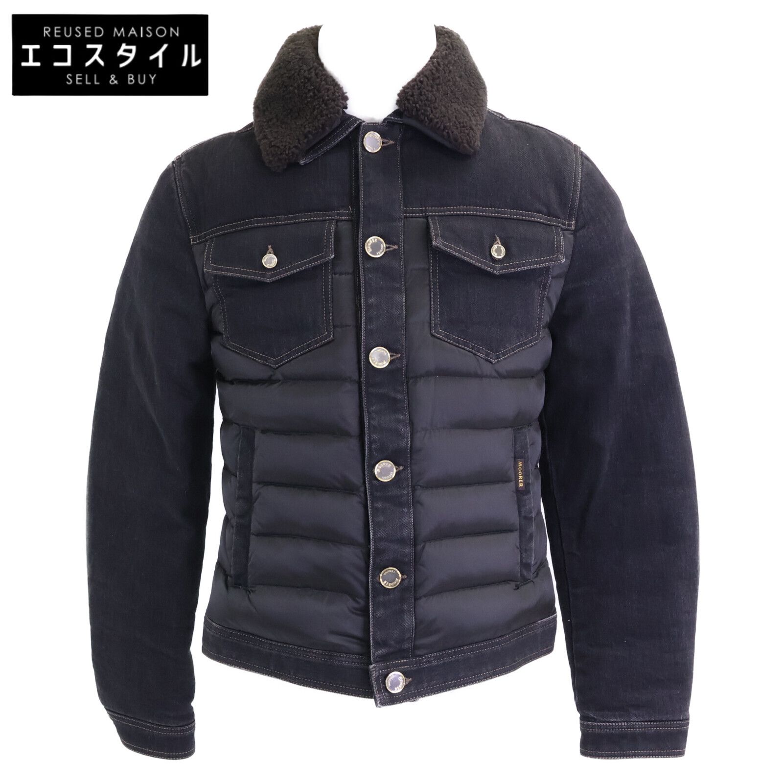 MOORER ムーレー 新品未使用 国内正規 MONDOR FUR-106S デニム切替