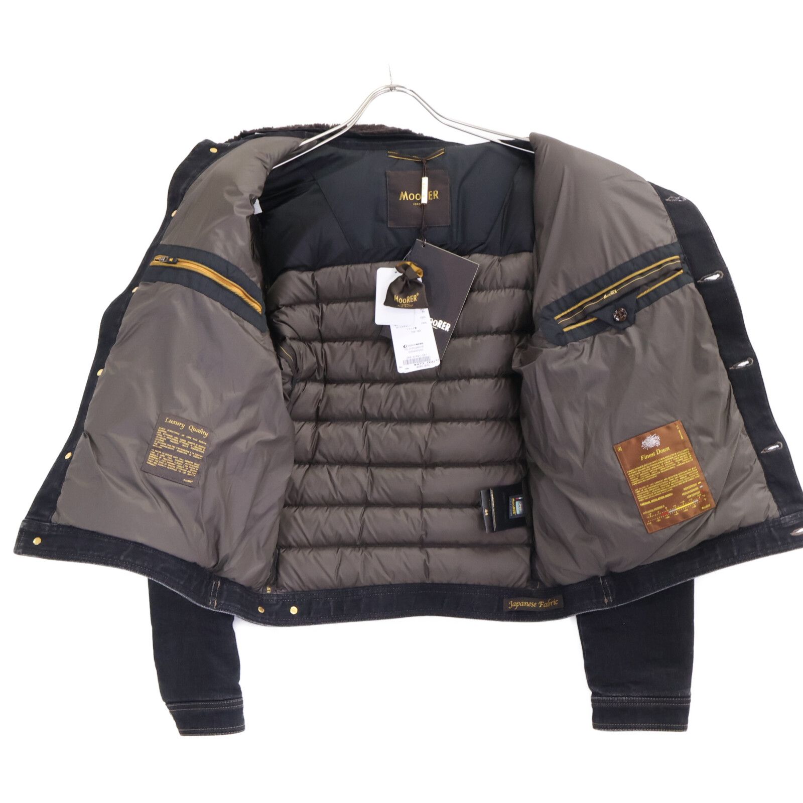 MOORER ムーレー 新品未使用 国内正規 MONDOR FUR-106S デニム切替