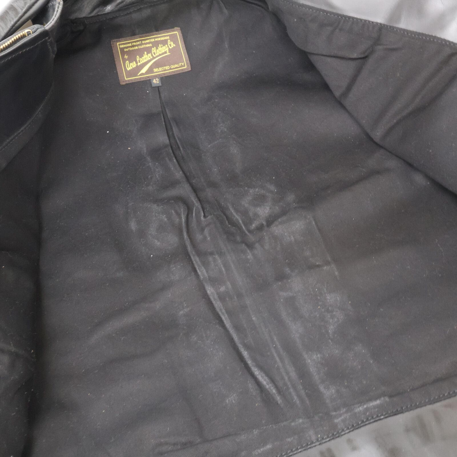 AERO LEATHER エアロレザー 【新品同様】フロントクオーターホース