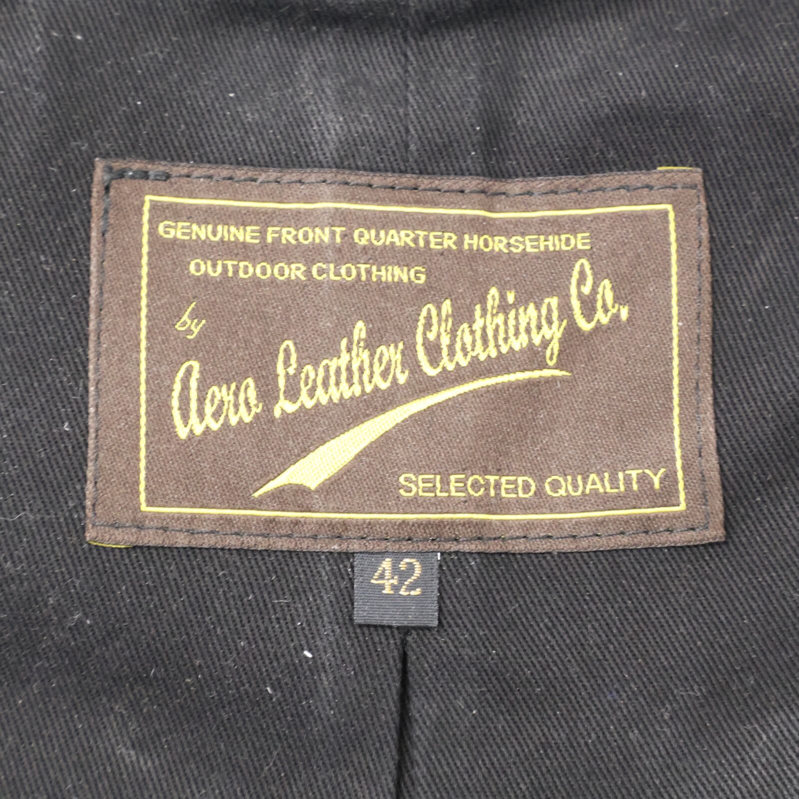 AERO LEATHER エアロレザー 【新品同様】フロントクオーターホース