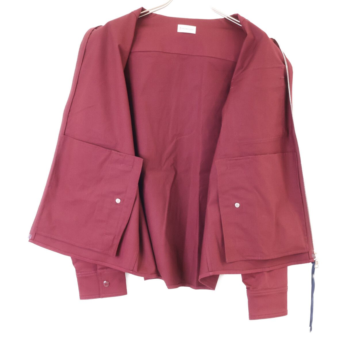 MONCLER モンクレール 新品同様 25年製 CAMICIA キャバジン ジップ