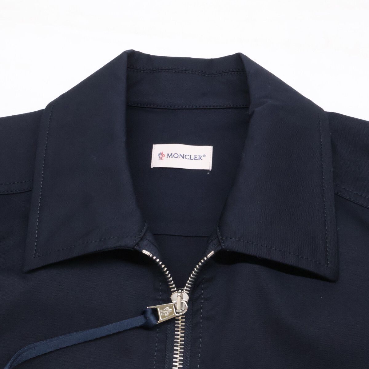 MONCLER モンクレール 新品同様 25年製 CAMICIA キャバジン ジップ