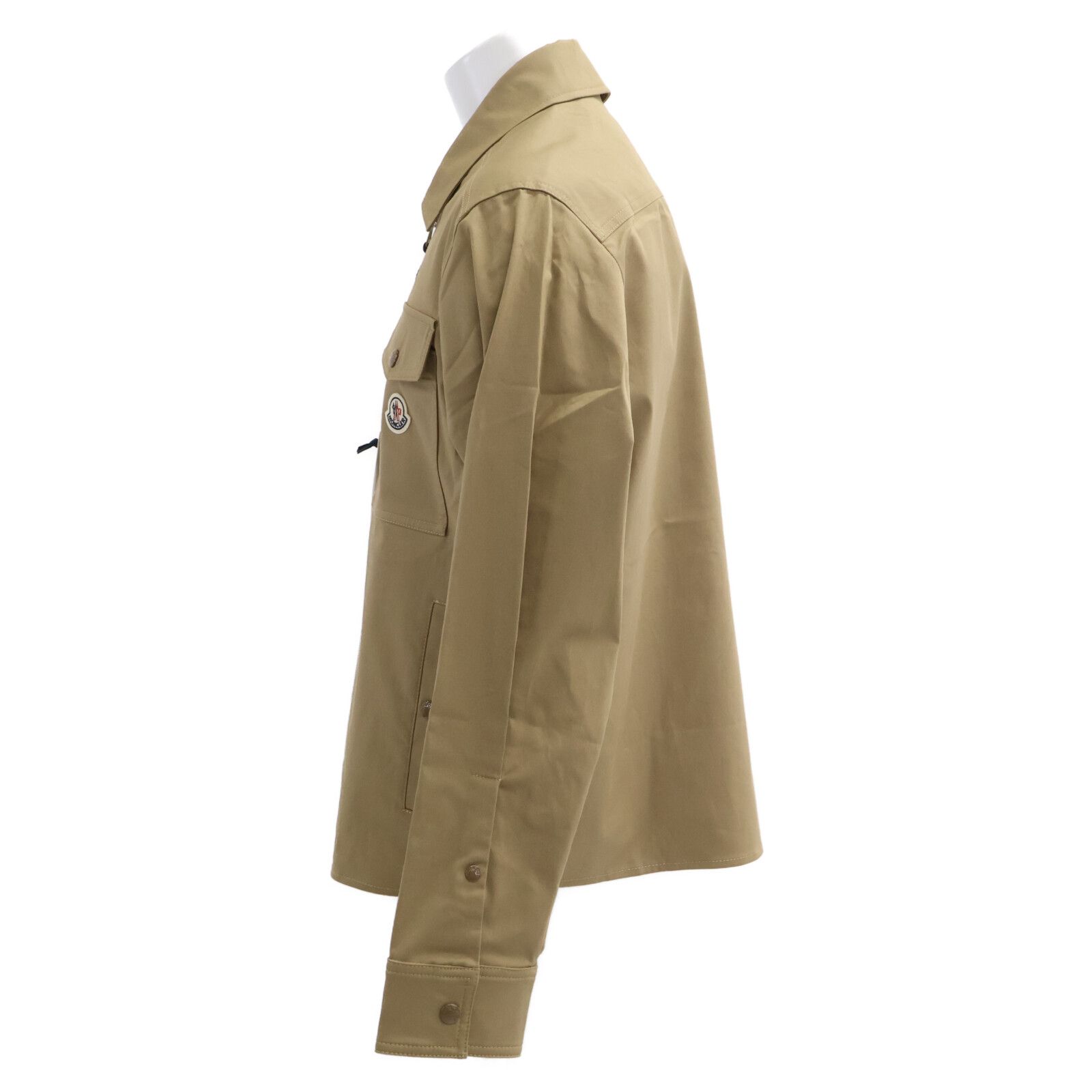 MONCLER モンクレール 【新品/25年製】L10912F00023 CAMICIA ジップアップ ジャケット S MONCLER モンクレール 【新品/25年製】L10912F00023 CAMICIA ジップ