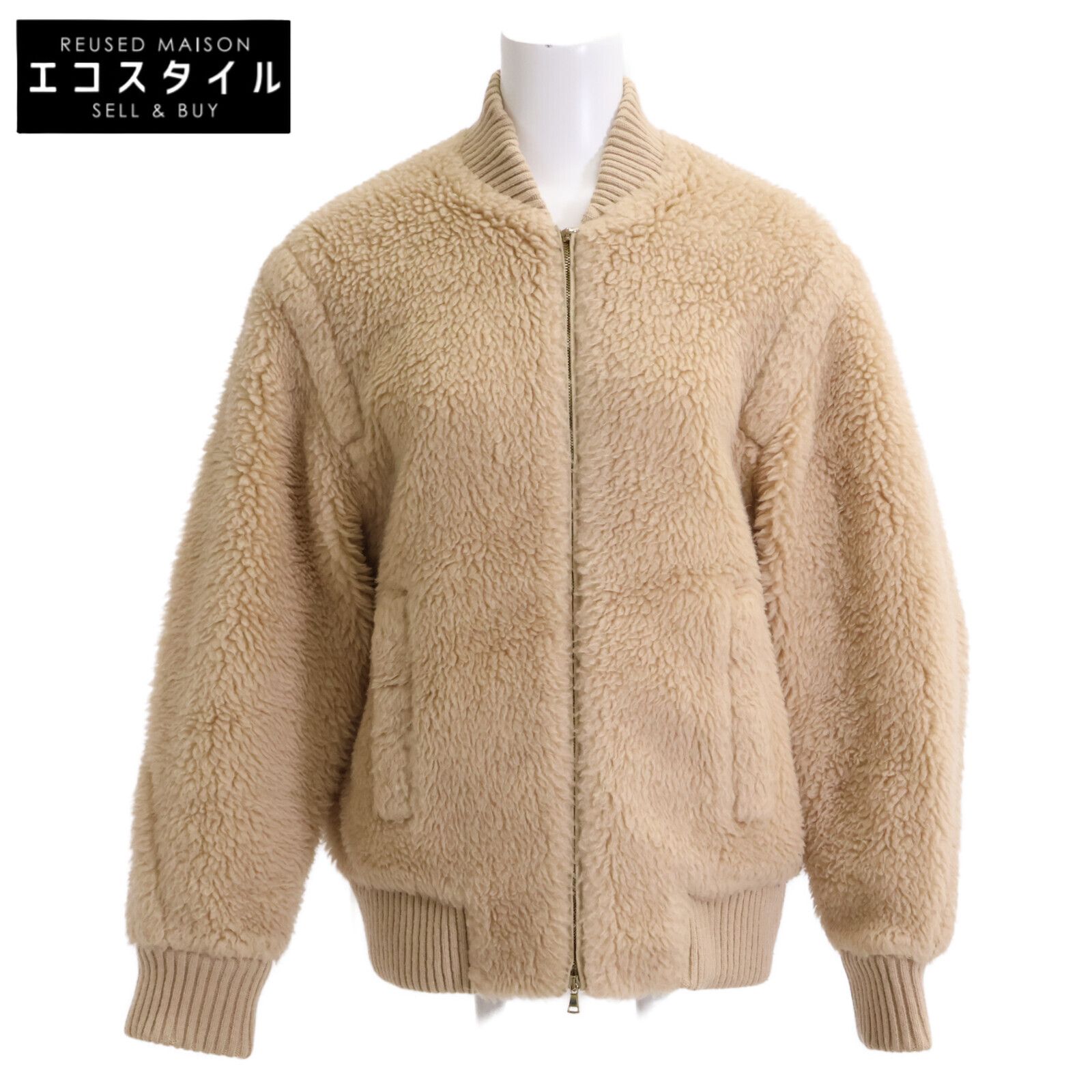 Max Mara マックスマーラ 【美品/国内正規】108103216 キャメルx