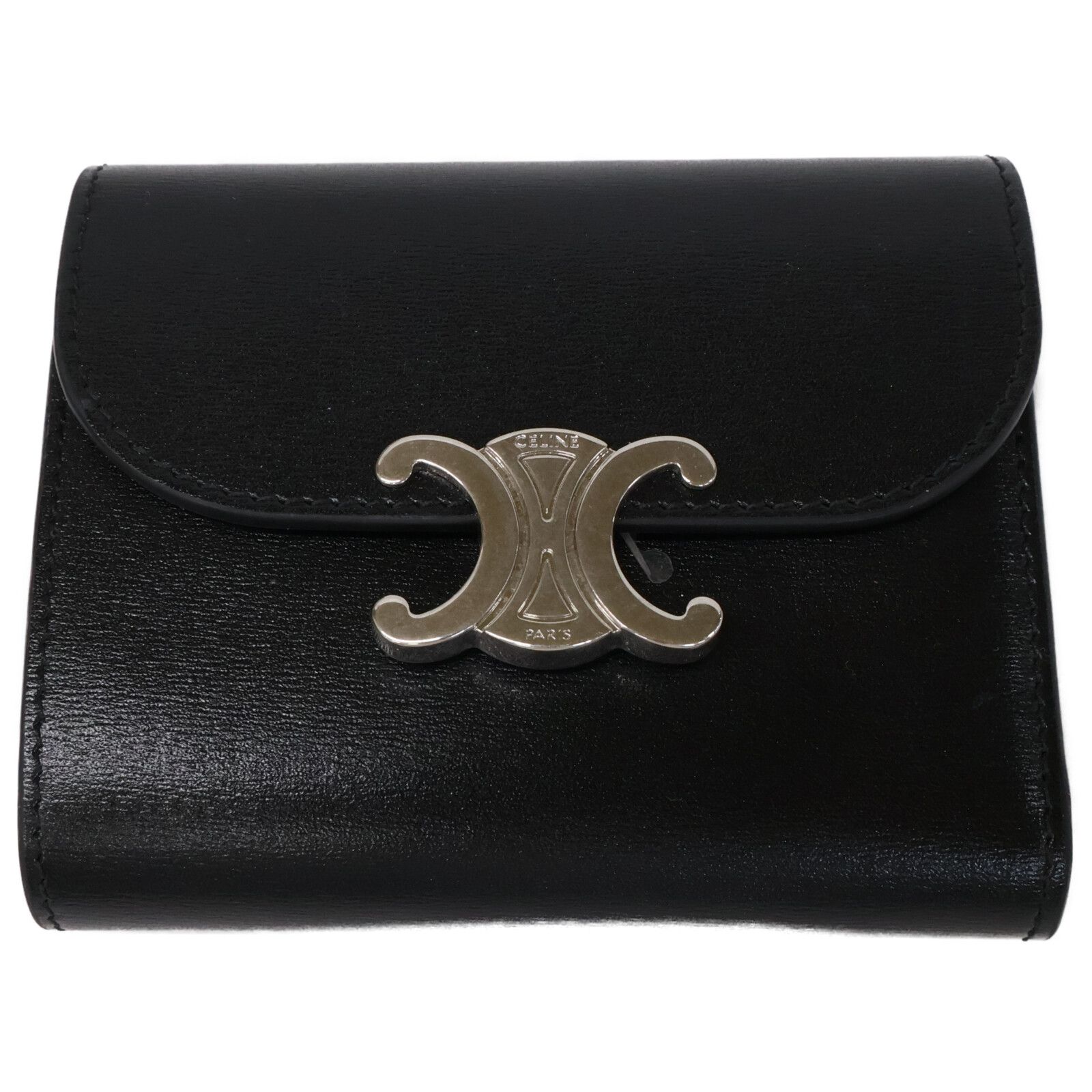 CELINE セリーヌ 【美品】スモール フラップウォレット トリオンフ