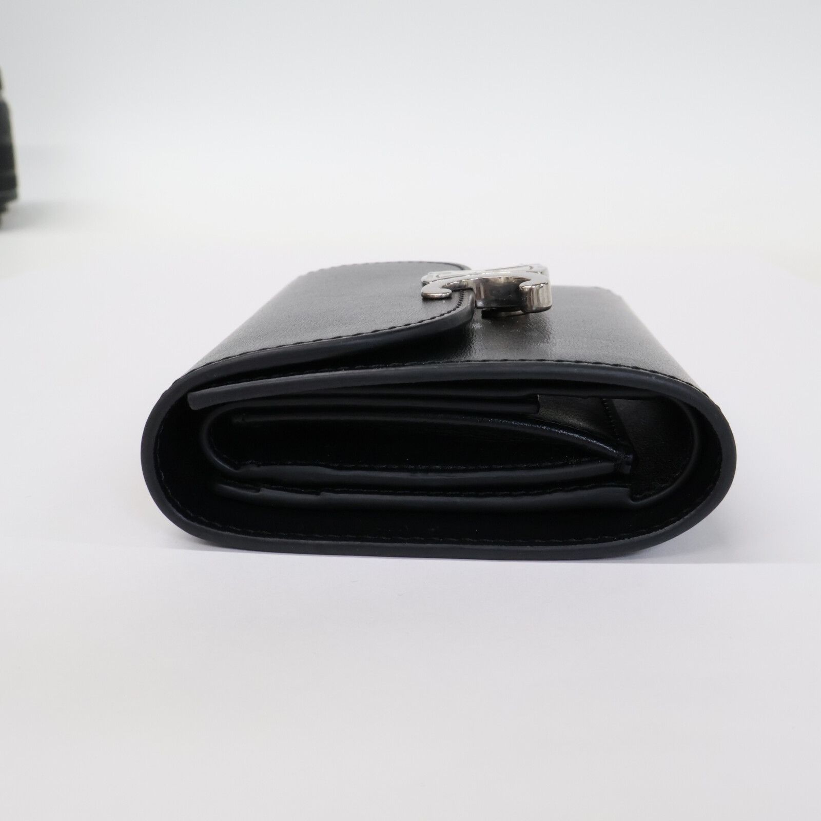 CELINE セリーヌ 【美品】スモール フラップウォレット トリオンフ