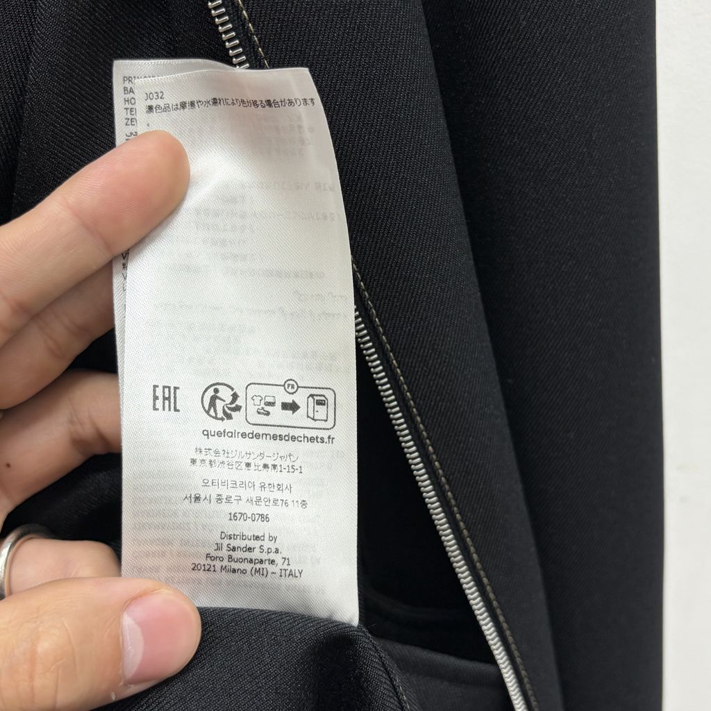 Jil Sander ジルサンダー 25SS SERGE ZIP UP SHIRT ブルゾン J22DL0299