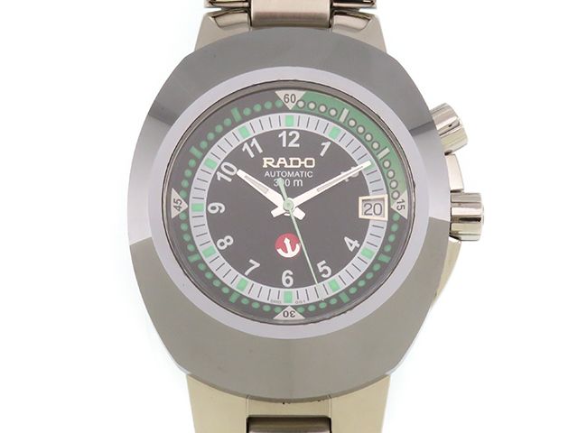 RADO ラドー ダイヤスター 65.0639.3 腕時計_x000D_
 ステンレススチール ブラック 自動巻き ブラック文字盤 メンズ【中古】207 RADO ラドー ダイヤスター 65.0639.3 ステンレススチール ブラック時計