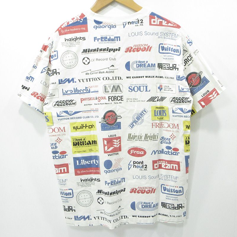 LOUIS VUITTON ルイ・ヴィトン/オールオーバーロゴプリントTシャツ/RM192M NPG HHY20W/XL/ルイ・ヴィトン/SAランク/69【中古】 三重本店】 中古 LOUIS VUITTON | ルイ・ヴィトン オールオーバーロゴ