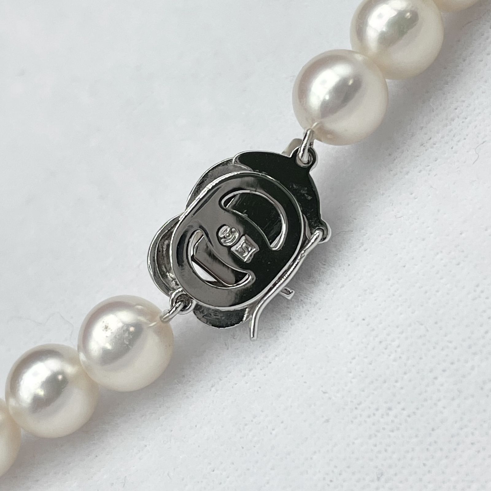 TASAKI アコヤ真珠 パール ネックレス 7.0-7.5mm Silver【2071534-1204