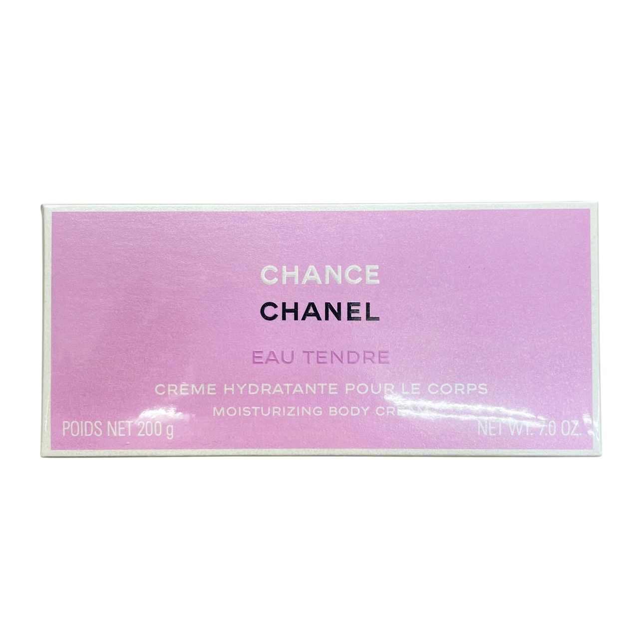 希少の200g CHANEL チャンス オータンドゥル ボディクリーム 未開封 ☆シャネル チャンス オー タンドゥル ボディクリーム 200g 未開封