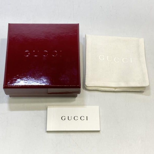 中古】GUCCI GGマーモント ダブルGツイストトーション ピアス △ポスト
