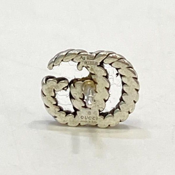 中古】GUCCI GGマーモント ダブルGツイストトーション ピアス △ポスト