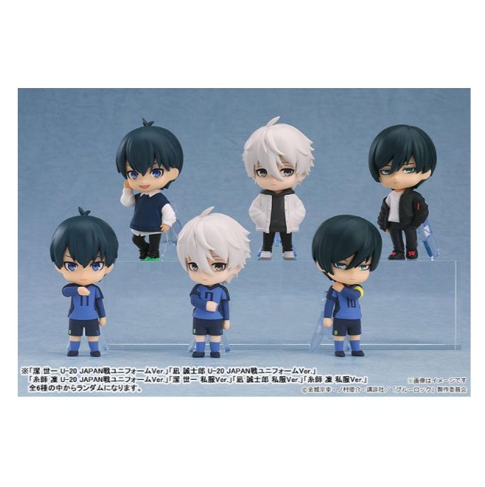 新品未開封】 ねんどろいどさぷらいず ブルーロック 6個入りBOX