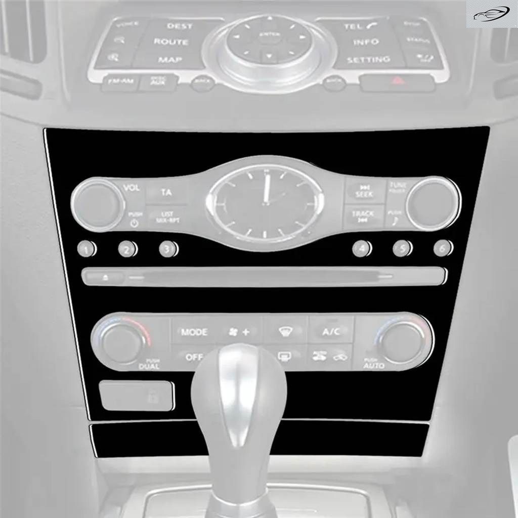 カー エアコン パネル トリム カバー INFINITI G37 G25 Q60 2008-2015
