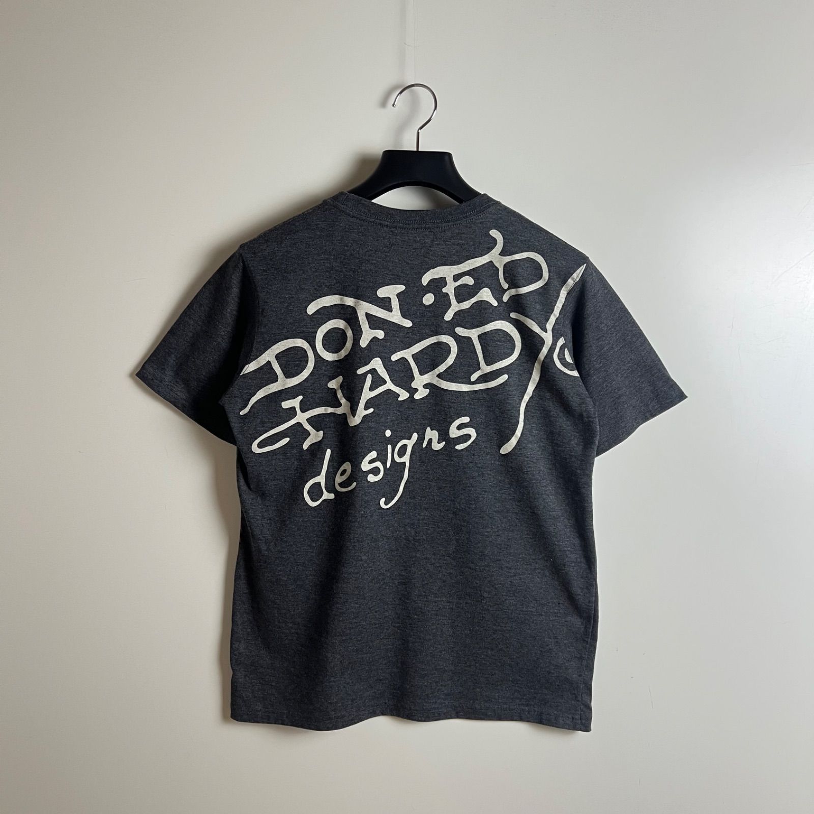 Ed Hardy y2k style skull dice Tee XL エドハーディ スカル サイコロ