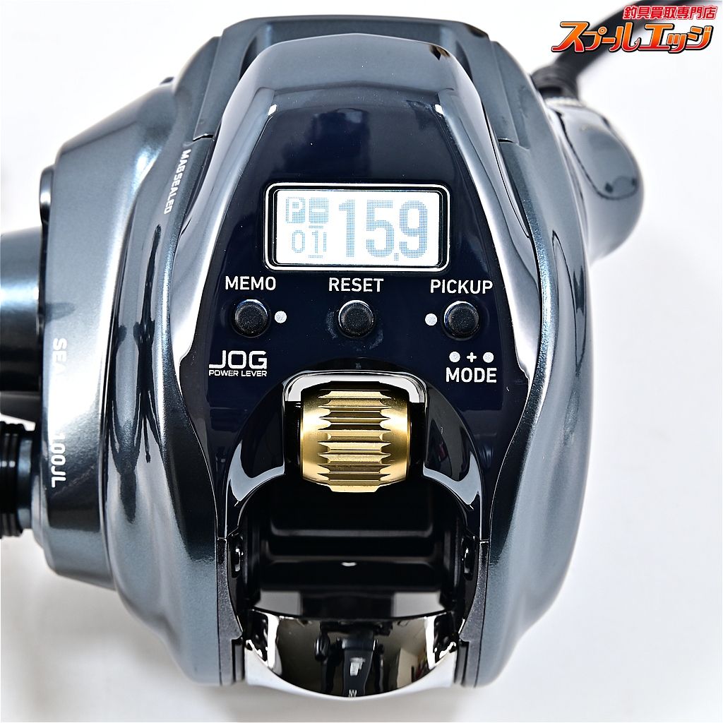 【ダイワ】 24シーボーグ 100J-L 使用距離4.1km 使用13時間 DAIWA