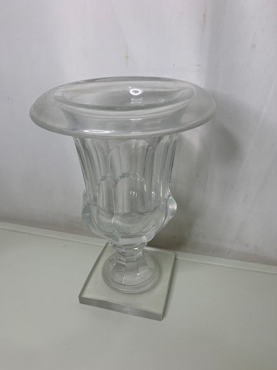 Baccarat バカラ VASE DESIREE デジレ キリン創立80周年記念 1987 ベース 花瓶 飾壷 【ガラス曇りあり 現状品】