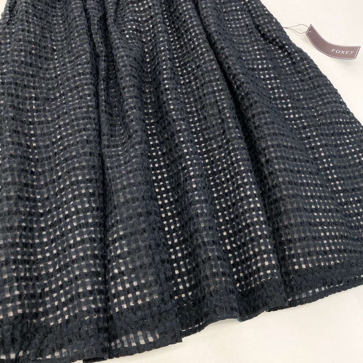 75g23 【未使用タグ付】 FOXEY フォクシー 24SS Early Summer Dress