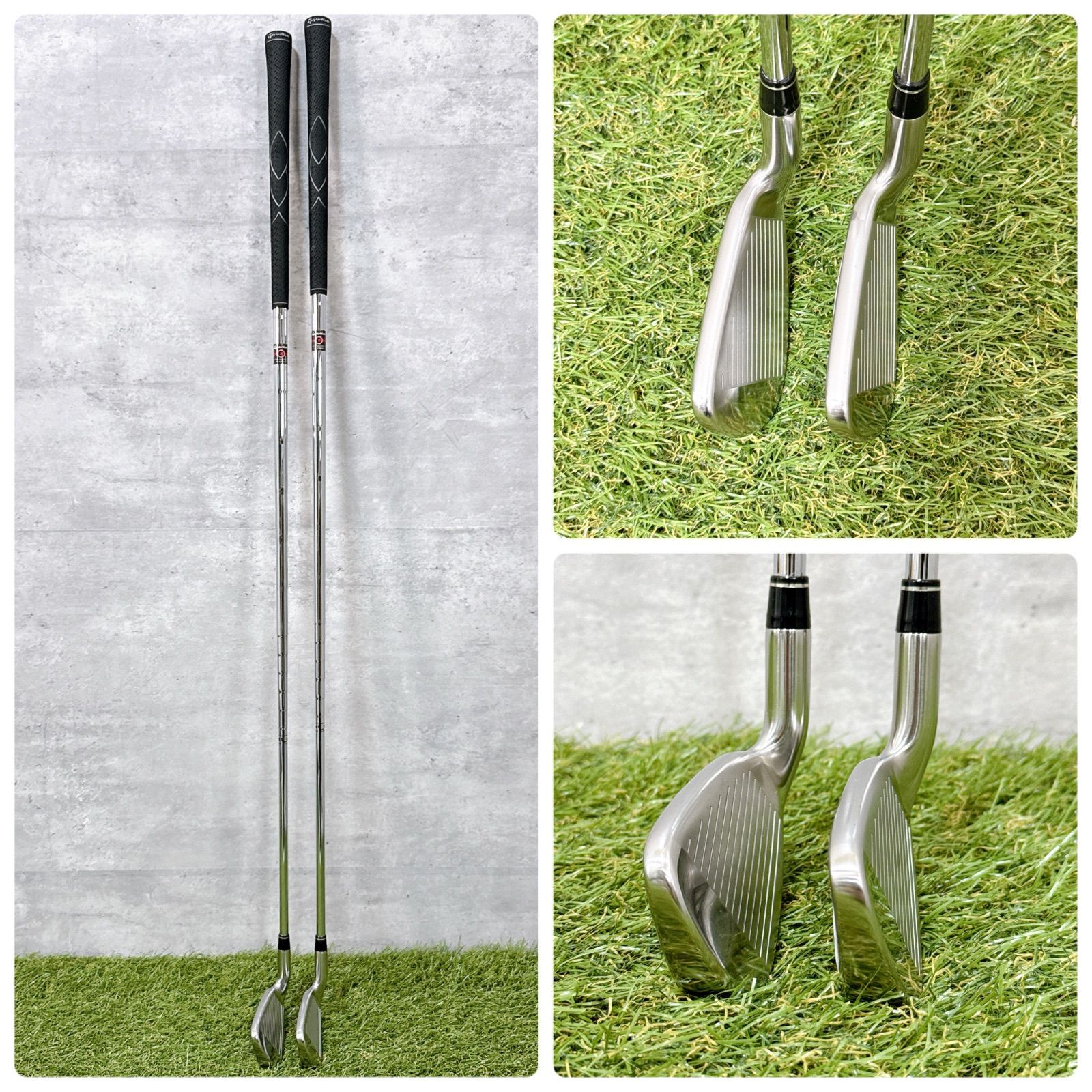 名器 テーラーメイド TaylorMade rac OS 3番 4番 ロングアイアン 2本