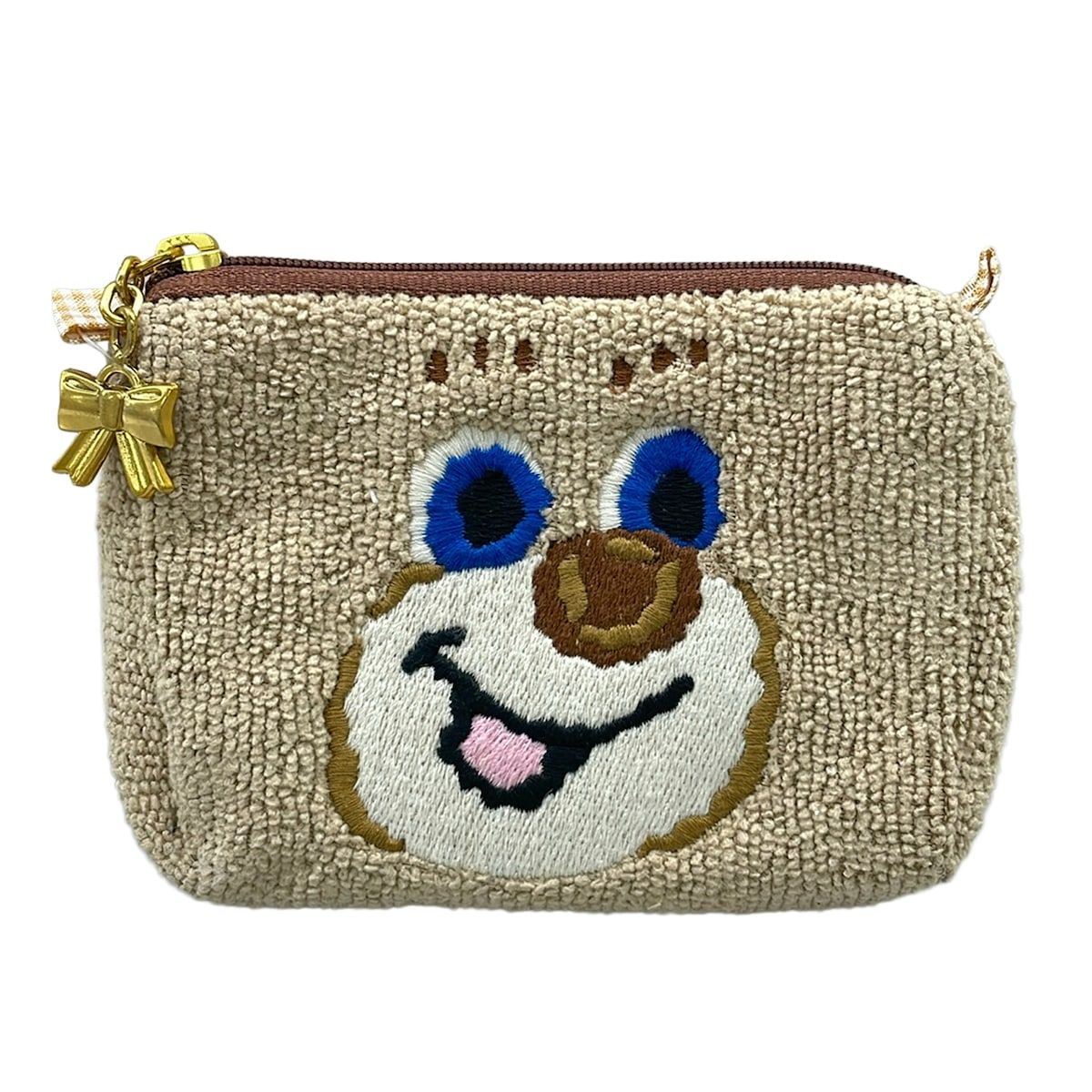 FEILER(フェイラー) コインケース美品 - ベージュ×ブルー×マルチ LOVERARY