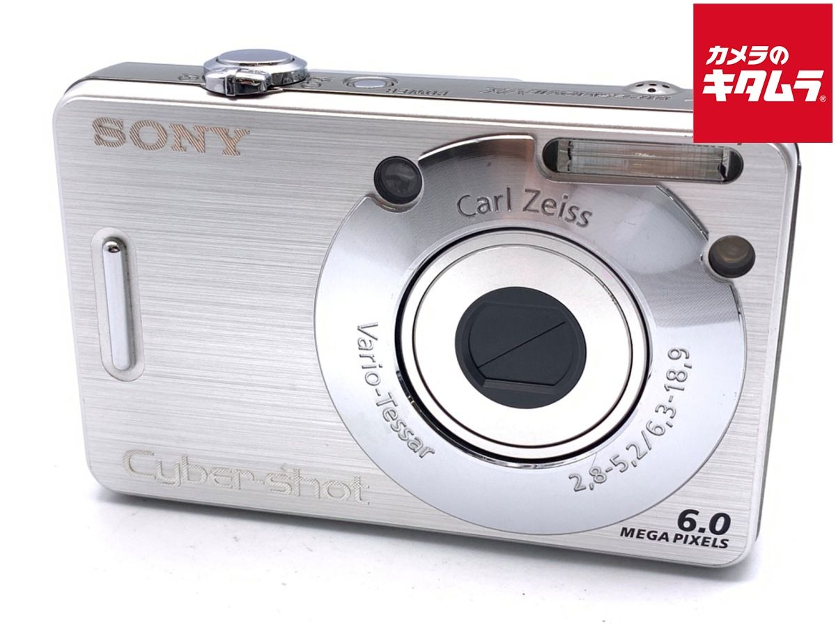 【中古】 【並品】 ソニー（SONY）DSC-W50 シルバー【600万画素】